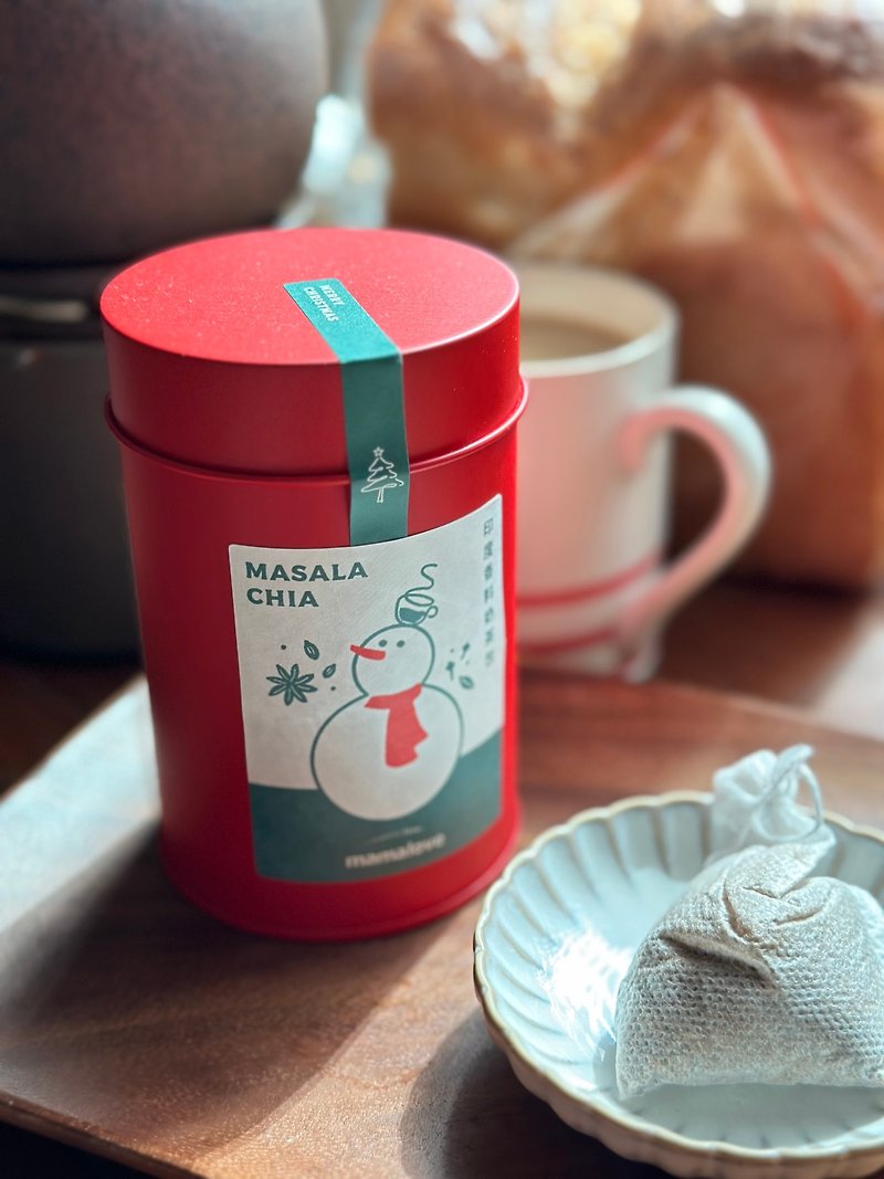 Indian Spiced Milk Tea Bag - ชา - วัสดุอื่นๆ สีแดง