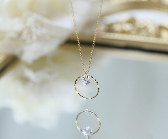 single diamond necklace designs