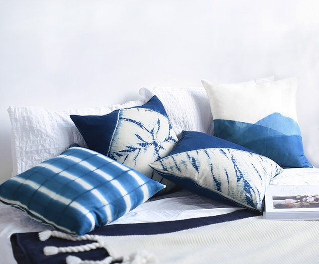 Indigo Dive Boho Pillows - Area Collections