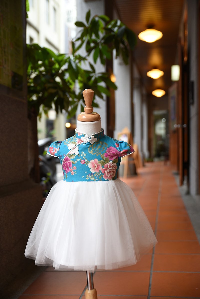 Cheongsam modified dress - Other - Cotton & Hemp 