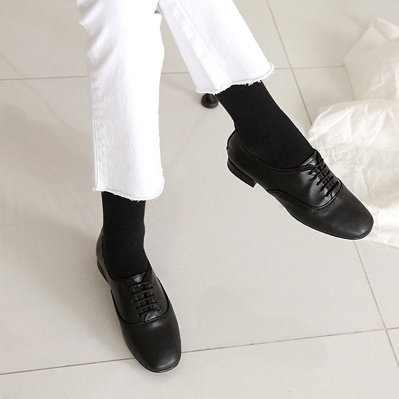 PRE-ORDER-MACMOC Low (Black) Loafer - Women's Oxford Shoes - Other Materials 