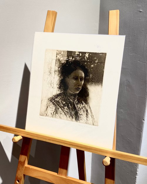 酷鴞藝術 Dead Poets Society Robert B. Muirhead - 藝術家簽名肖像版畫 - Etching【People】