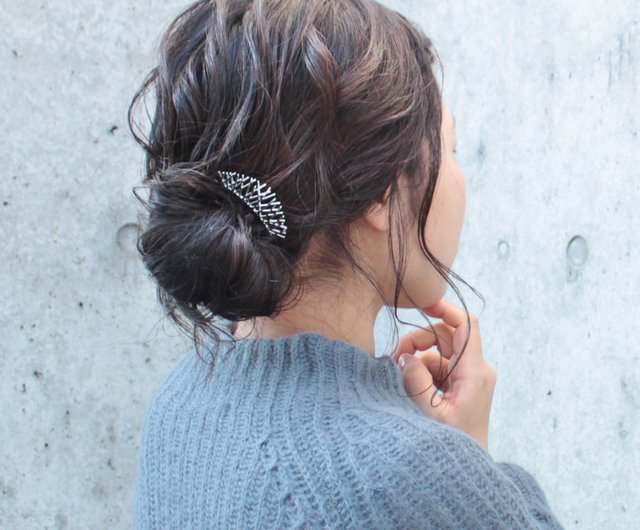 KANZASHI コーム 【Aquarium comb / Coral】 - ショップ 三代目板金屋