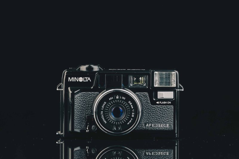 MINOLTA HI-MATIC AF2-MD #3010 #135底片相機 - 相機/拍立得/底片相機 - 其他金屬 黑色
