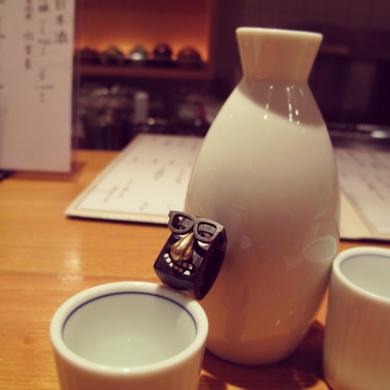 Nosely - 戒指 - 防水材質 金色