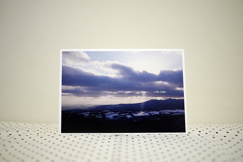 写真カードThe Light - カード・はがき - 紙 シルバー