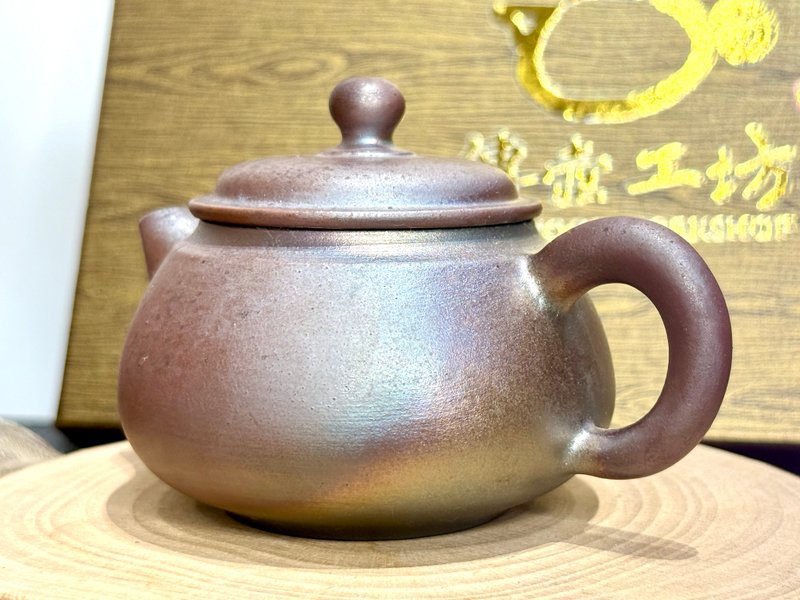 新春柴燒茶器禮盒優惠套組 - 茶壺/茶杯/茶具 - 陶 