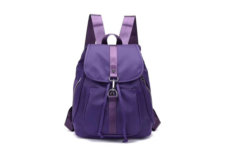 New fashion/simple/leisure/backpack laptop bag/computer travel bag#1038 - Backpacks - Waterproof Material Purple