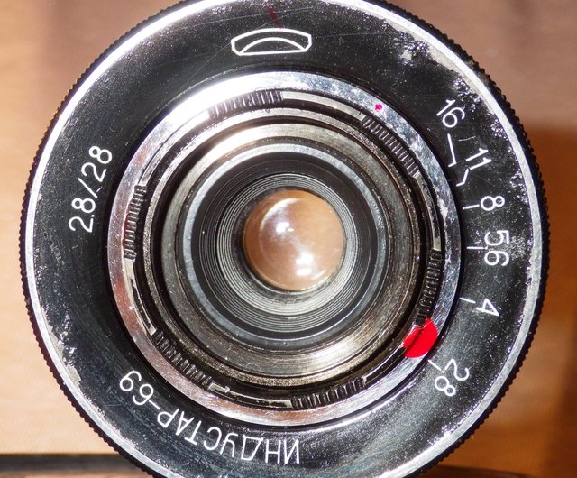 INDUSTAR-69 28mm F2.8 Lens M39 Leica ADJUSTED BeLOMO USSR Pancake CHAJKA  camera - Shop geokubanoid Cameras - Pinkoi