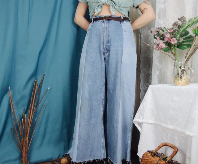 Levi's Remake Splicing Flare Pants 014,29 Waist Denim [Tsubasa.Y