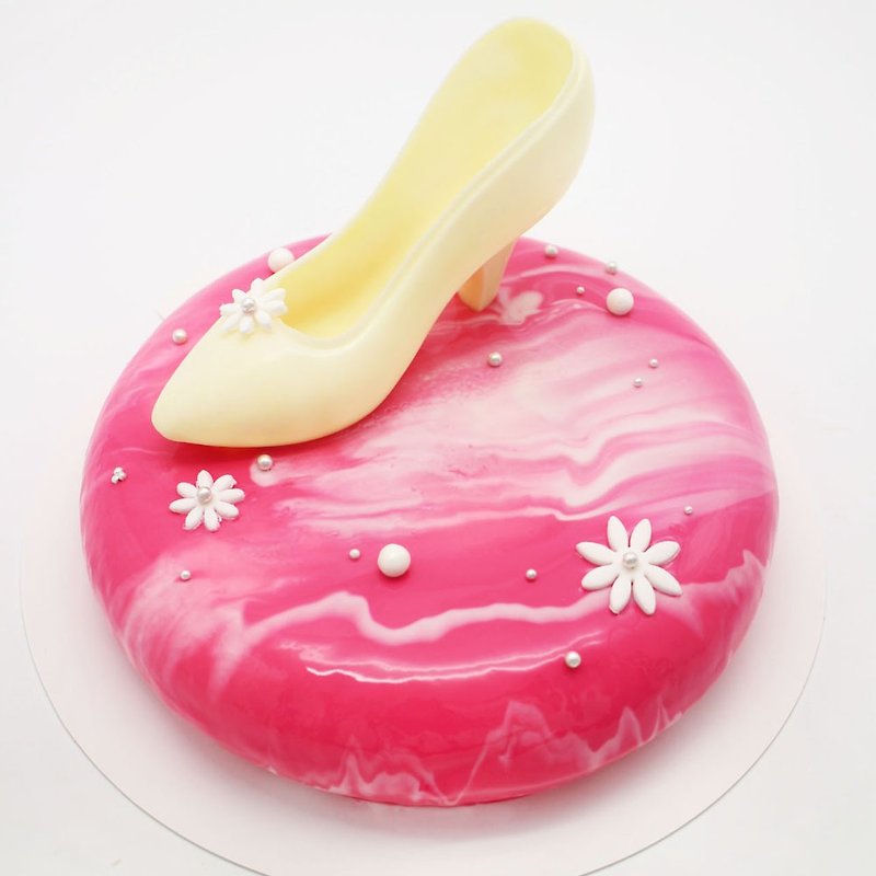 Mother's Day High Heels Mirror Cake Mousse Cake Hand-made Cake Baking Experience - Cuisine - Fresh Ingredients 