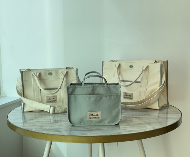 ★THE ALLY☆Bonita bag LARGE + INNER BAG The Ally | Bonita Bag 보니타백 | Large capacity zipper bag