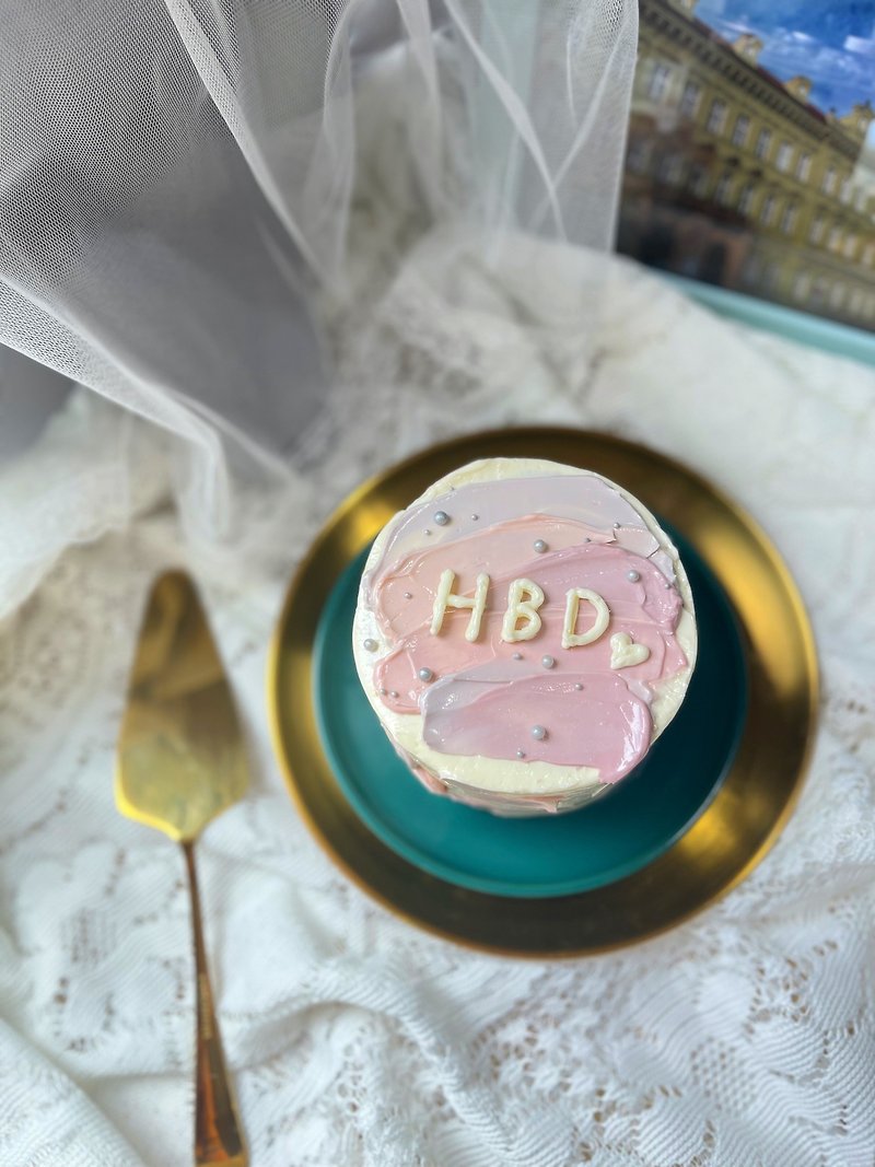 【Hand-painted cake】Anniversary/birthday cake