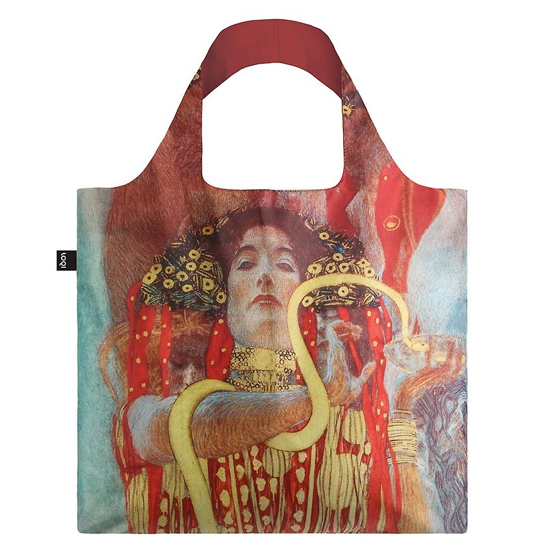 LOQI Shopping Bag-Museum Series (Klimt-Haijier GKHY) - Messenger Bags & Sling Bags - Polyester Multicolor