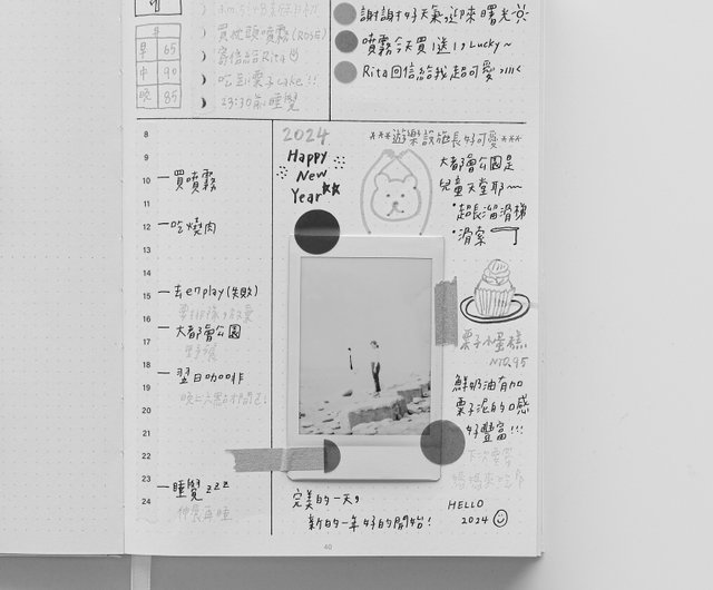 Gift included] bullet journal・moonquake bullet notebook - Shop orlo  Notebooks & Journals - Pinkoi