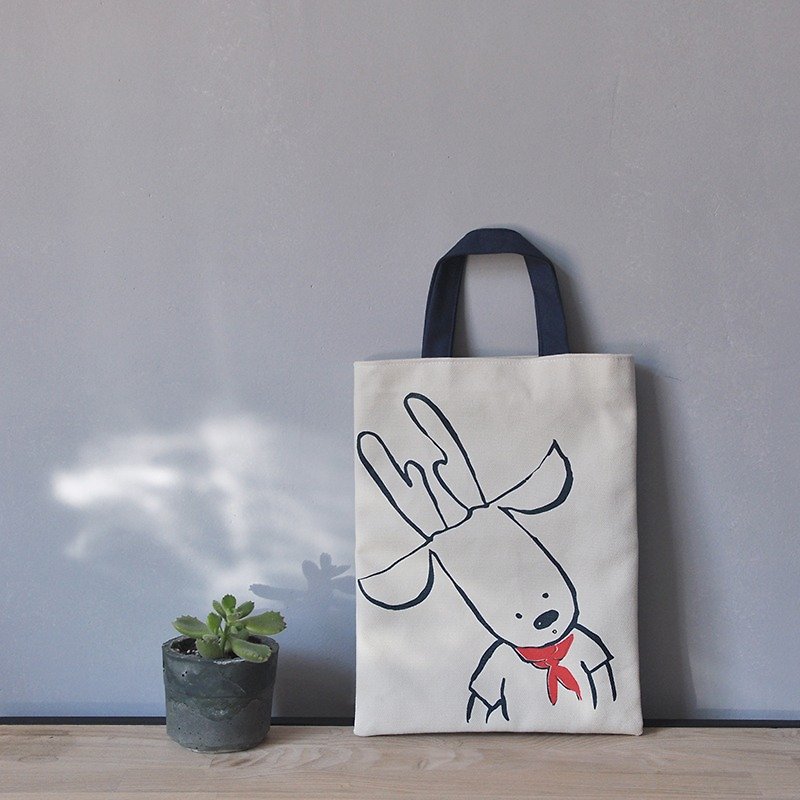 Small deer walking small bag - white models - Handbags & Totes - Other Materials White