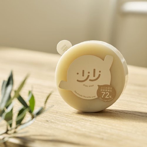 少少生活 少少 無新增手工馬賽皂 1入
