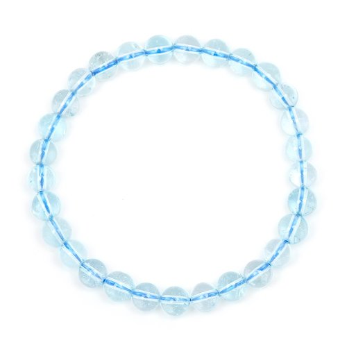 正佳珠寶 Gemsrich Jewelry 【正佳珠寶】託帕石 頂級天空藍 5.8-6.3mm 託帕石手珠