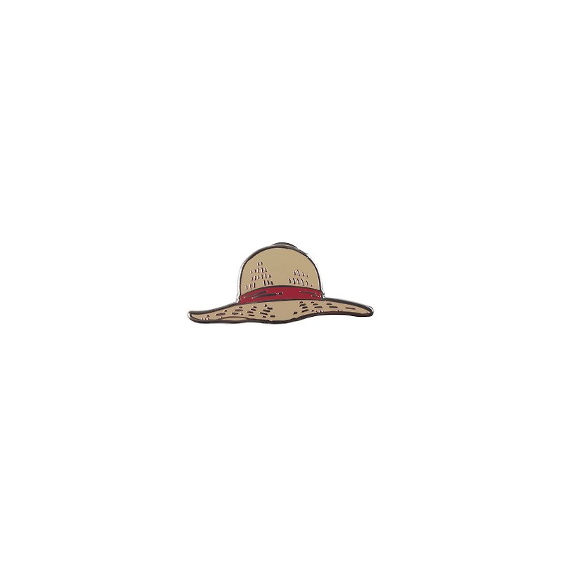 [buy bag price increase purchase area] nautical king badge joint name - Lufu hat - เข็มกลัด/พิน - โลหะ สีกากี