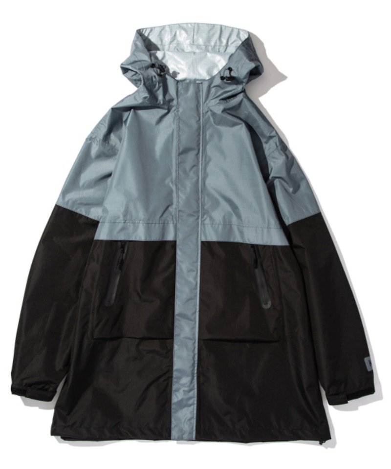 [Popular pre-order] KiU cloak stitching contrast raincoat K189 music festival camping outdoor - Umbrellas & Rain Gear - Other Materials Multicolor