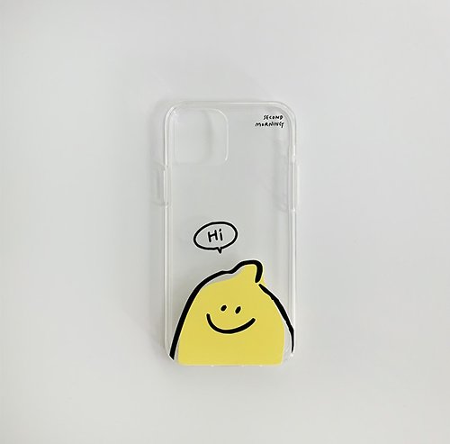 SOUL SIMPLE HK 【現貨】手機保護軟殼 | Hi Lemony Jelly Phone Case 手機殼