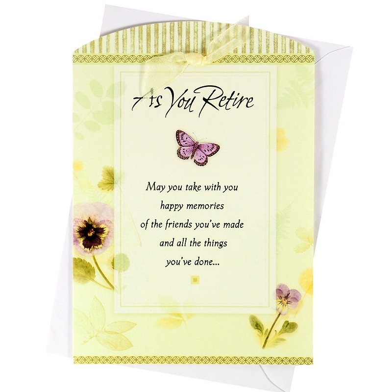 May the future guide you to realize all your dreams [Hallmark-Card Retires without rest] - Cards & Postcards - Paper Yellow
