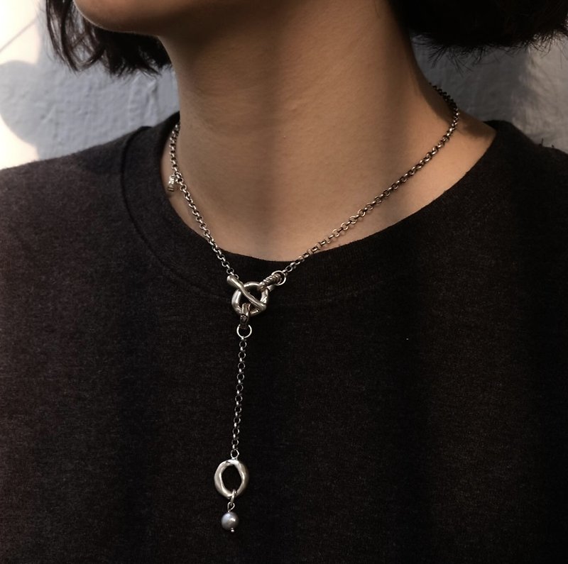 MASE necklace - Necklaces - Silver 