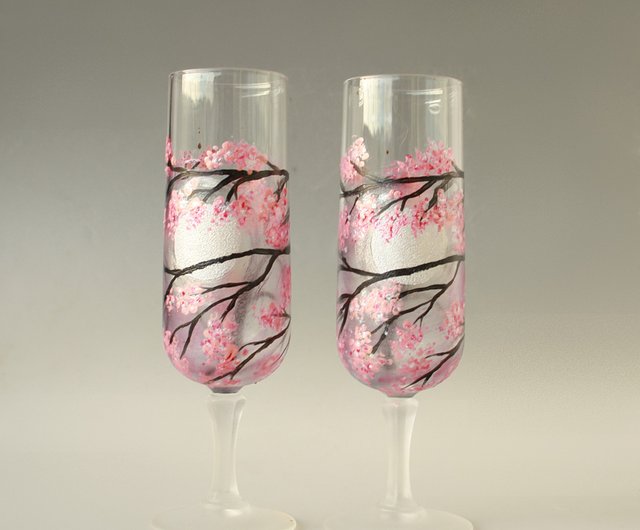 シーグラスアート♡憧れの桜シャンパン♡ロクシタン グリシーヌ