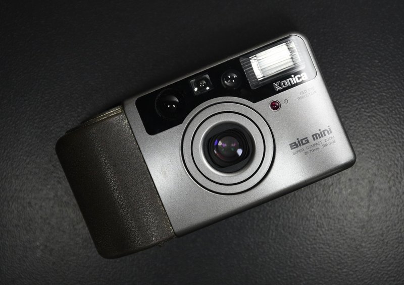 【經典古物】柯尼卡 Konica Big mini 傻瓜相機 底片相機 隨身機 - 相機/拍立得/底片相機 - 其他材質 