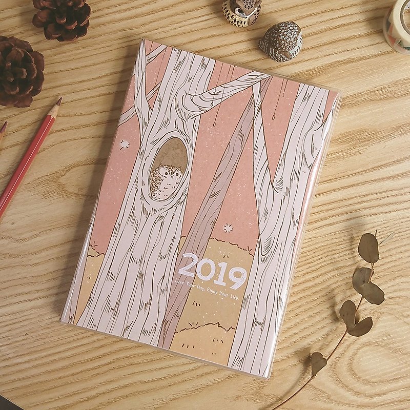 迪夢奇 2019 發現新農曆 - 森林 - 筆記簿/手帳 - 紙 多色