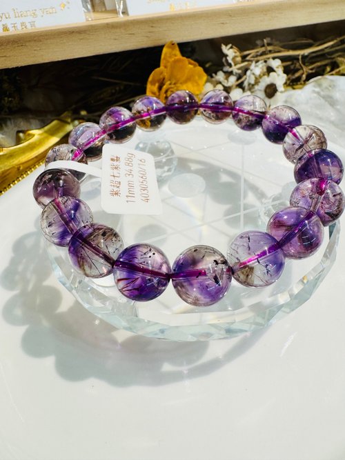 高品質】希少スーパーセブンアメジストレピドクロサイト彼岸花