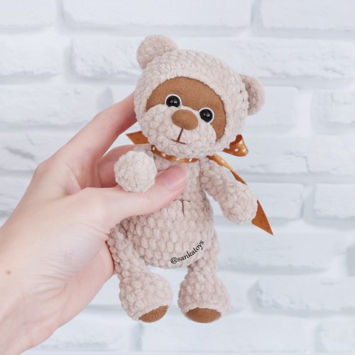 Sankatoys Crochet pattern Teddy Softy, PDF Digital Download, DIY plush bear tutorial
