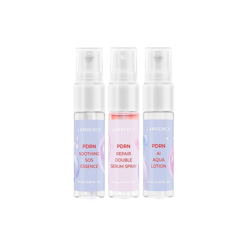 新品-PDRN 原生露+雙精萃噴霧+水乳液三件組 | 敏弱肌修護保濕 - 保養/沐浴旅行組 - 其他材質 