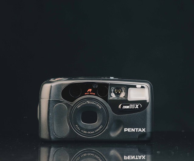 カメラ PENTAX ZOOM60-X Pentax Zoom 60 X 35mm Point & Shoot Film Camera for sale