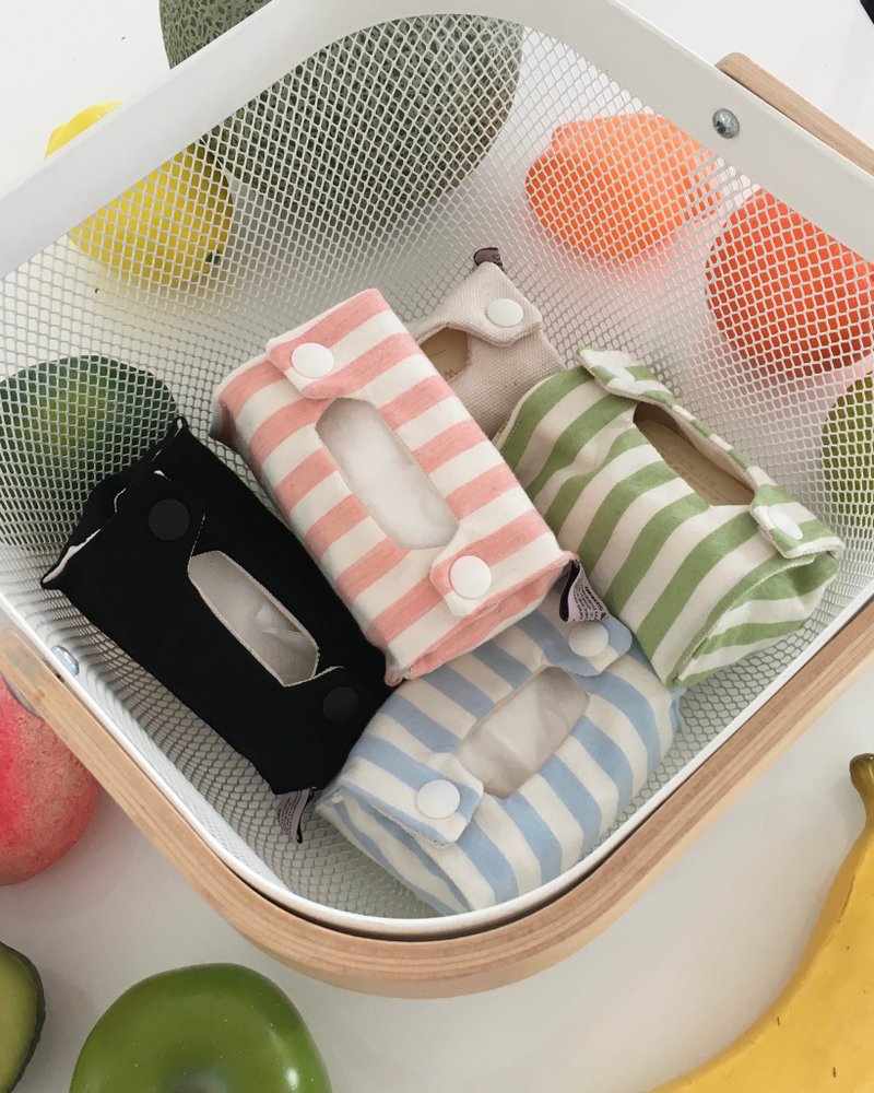 tissue pouch - 化妝包/收納袋 - 棉．麻 多色