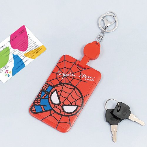 Marvel Spider-Man ID Badge Holder Lanyard w/ Rubber Pendant and