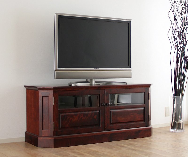 Asahikawa Furniture Create Furniture HOKKAI TV board - โต๊ะวางทีวี - ไม้ สีนำ้ตาล