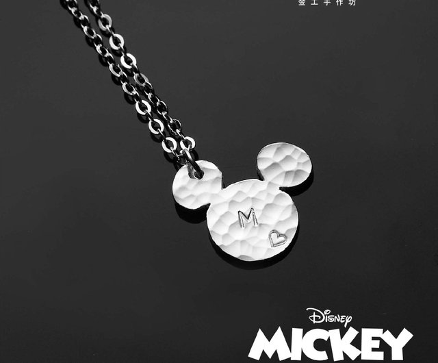 ディズニー メタルワーク ハンドメイド ネックレス ミッキー