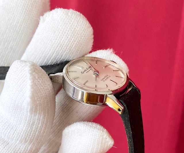SEIKO SPORTS LADY DIASHOCK 17JEWELS 手巻き 機械式時計 アンティーク 