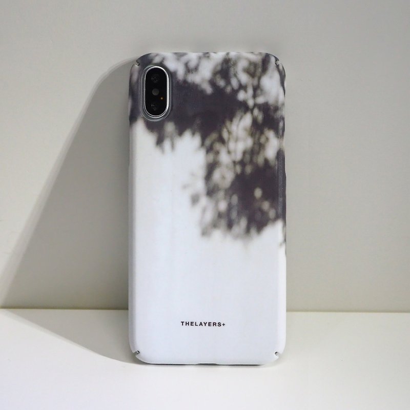 簡約森林影子 SHADOW OF THICKET Phone case 刻字原創手機殼 - 手機殼/手機套 - 塑膠 灰色