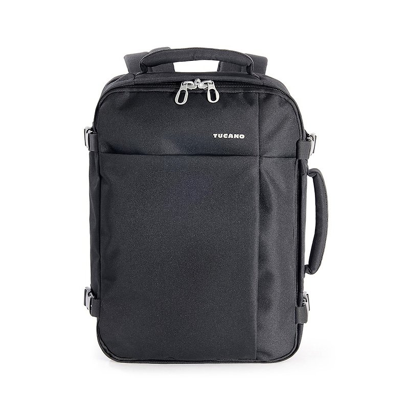 Italy TUCANO Tugo Business Travel Waterproof Backpack 15"-Black - กระเป๋าเป้สะพายหลัง - วัสดุอื่นๆ 