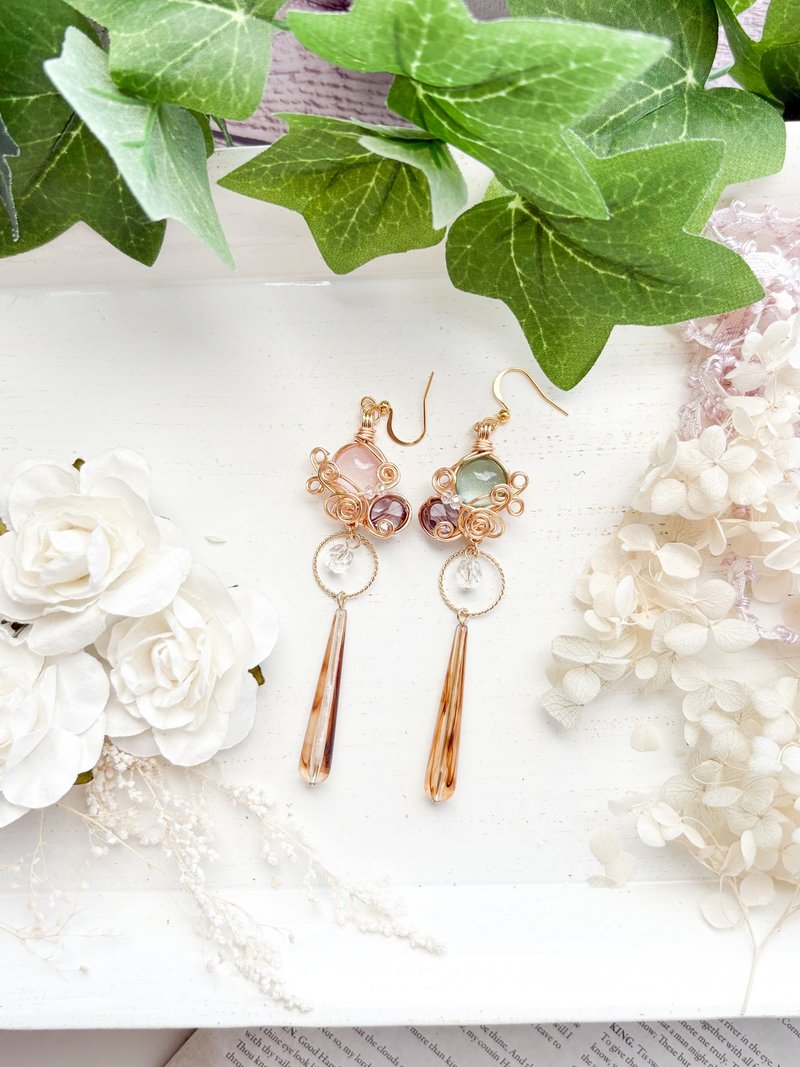 優美の一時 - ピアス・イヤリング - その他の素材 ゴールド