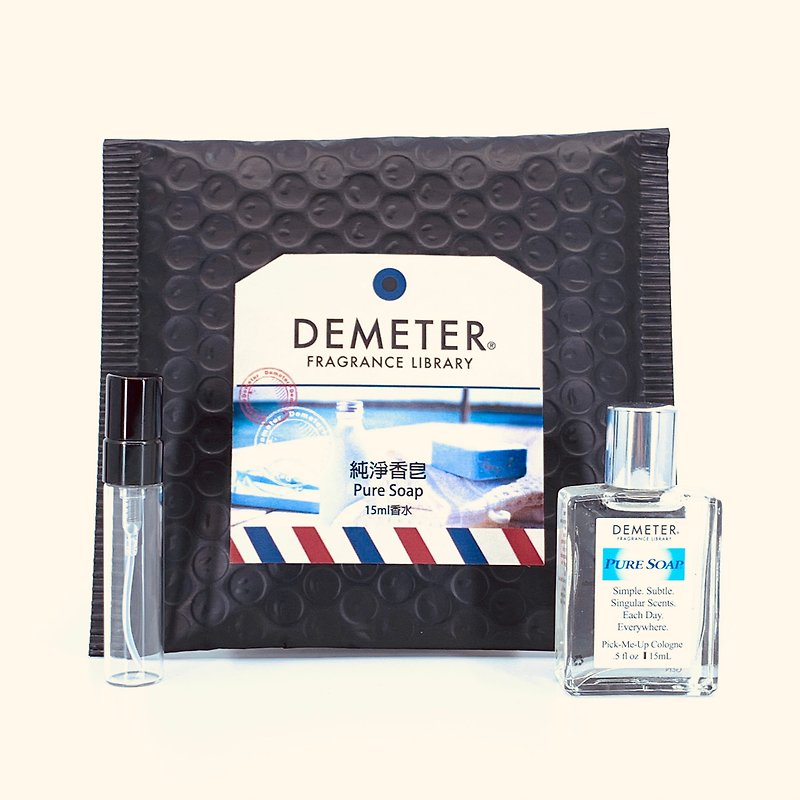 Demeter [Pure soap] Pure Soap 15ml wipe +5ml bottle combination - Perfumes & Balms - Glass Blue