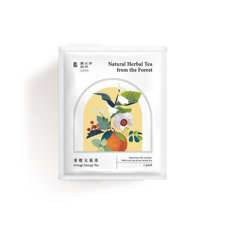 【薰衣草森林 Select】 香橙元氣茶7入組 | 香草茶 沖泡飲 洛神 - 茶葉/茶包/水果茶 - 塑膠 