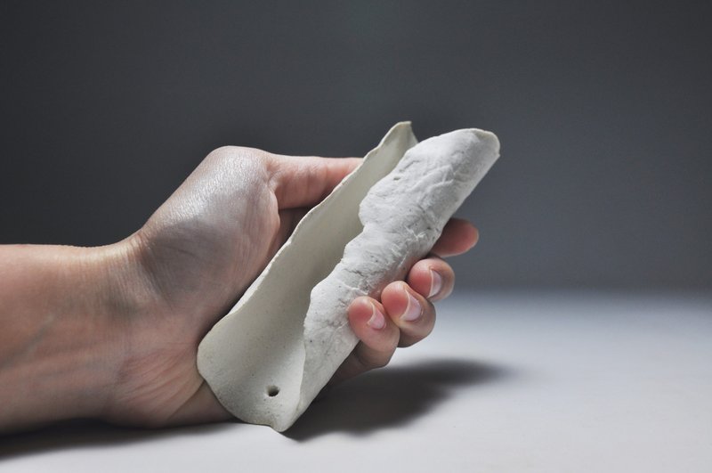 陶瓷手作茶則-拾 雲林文化藝術獎工藝類得獎作品-吾感藥席 - 茶壺/茶杯/茶具 - 瓷 白色