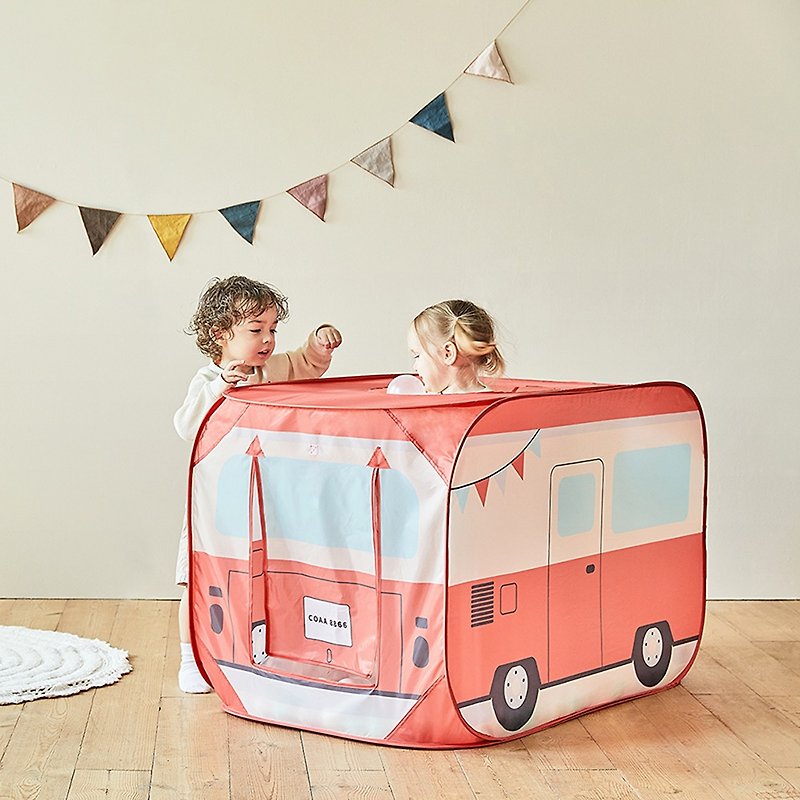 露營車兒童遊戲帳篷 - 嬰幼兒玩具/毛公仔 - 聚酯纖維 