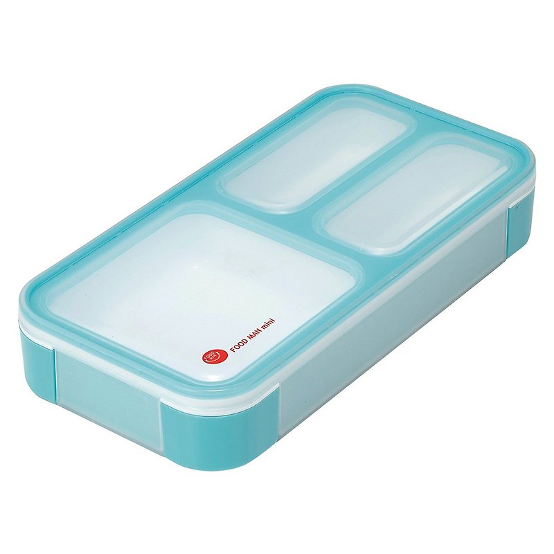 CB Japan Paris Series Mini Slim Lunch Box 400ml-Sky Blue - Lunch Boxes - Plastic Blue