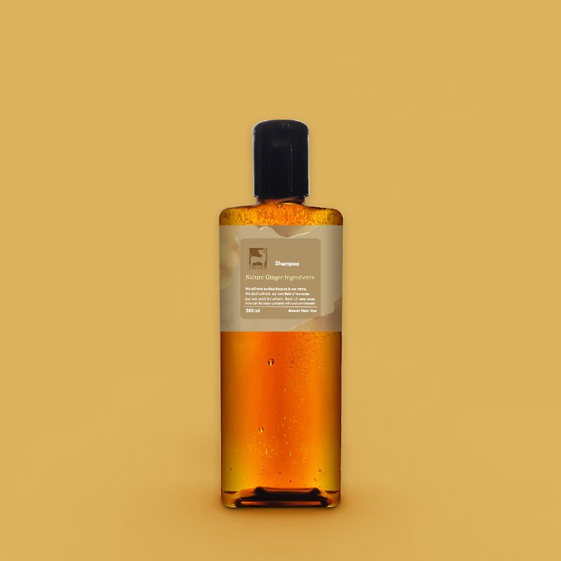 Ginger Hydrosol Shampoo 360ml - แชมพู - สารสกัดไม้ก๊อก 