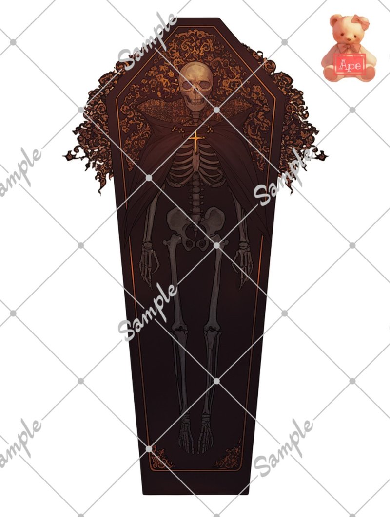 オリジナル人物ステッカー 装飾ステッカー  5枚入 - 貼紙 - 紙 