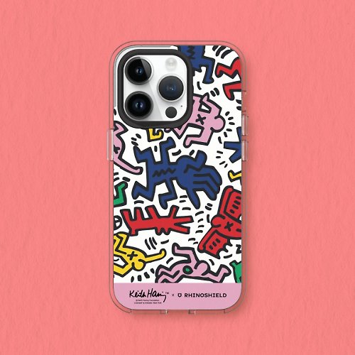 犀牛盾RHINOSHIELD Clear透明防摔手機殼∣Keith Haring/Icons for iPhone
